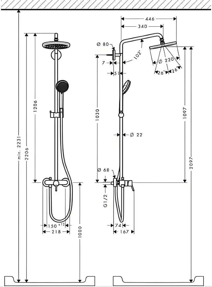 毛巾架高度位置安装规范_毛巾架安装高度及位置_毛巾架高度是多少